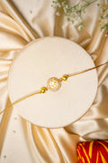 Heavy OM stud rakhi
