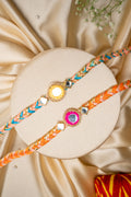 mirror patch rakhi