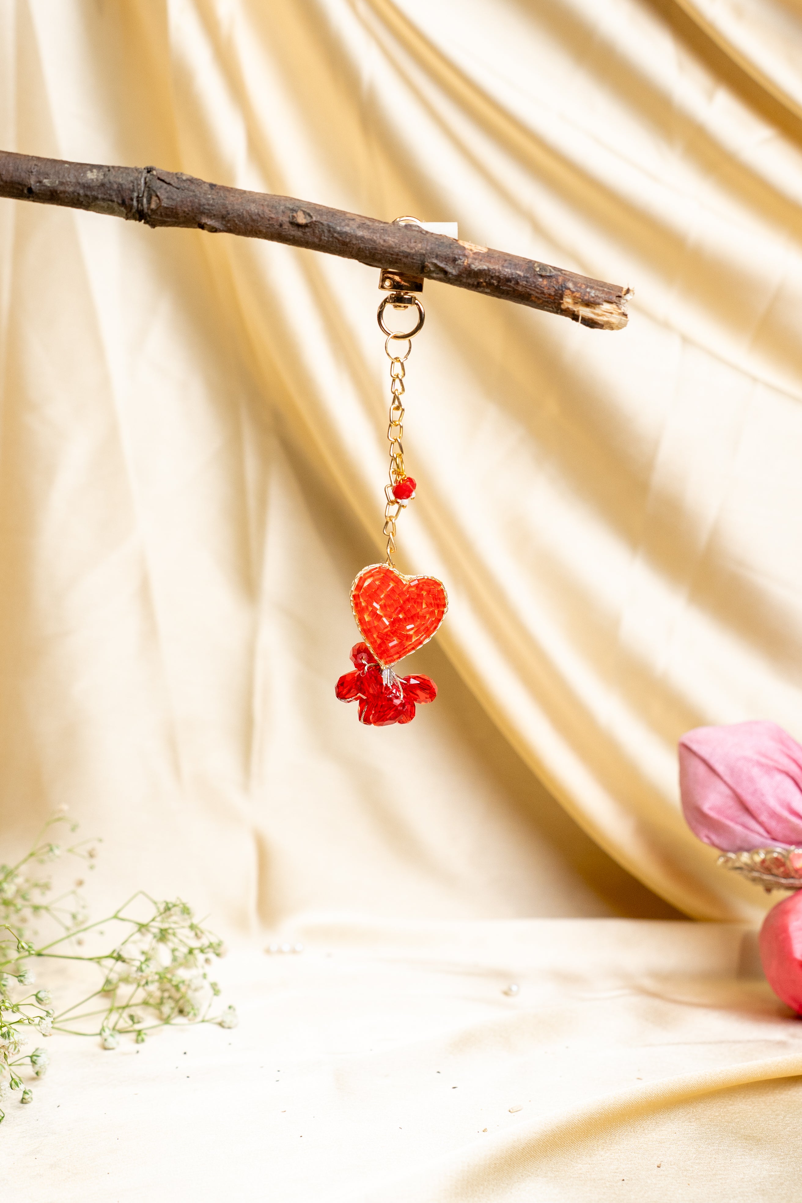 Heart bagcharm lumba