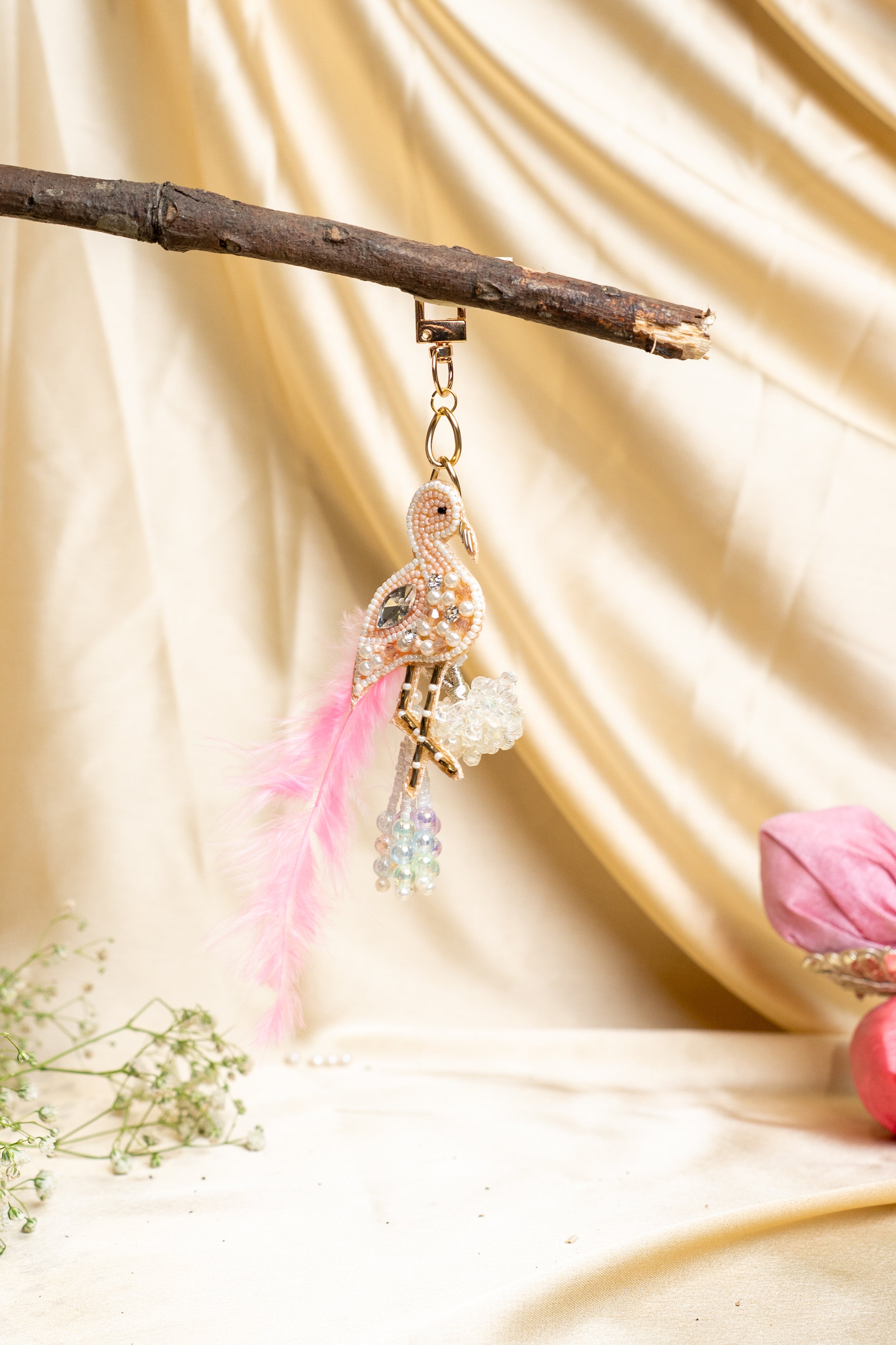 Flamingo bagcharm lumba