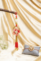 Flower theme bhai bhabhi set