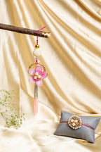 Flower theme bhai bhabhi set