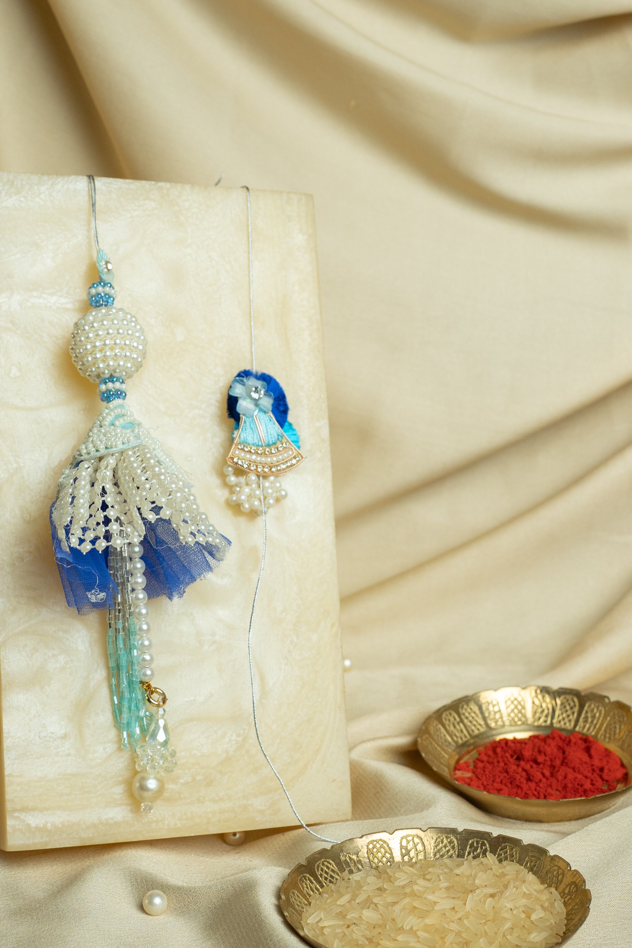 Designer pearl work cone set