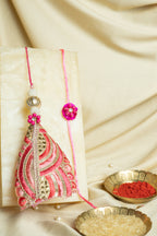 Heavy lace bhai bhabhi set