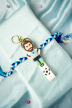 MESSI & RONALDO KEYCHAIN RAKHI