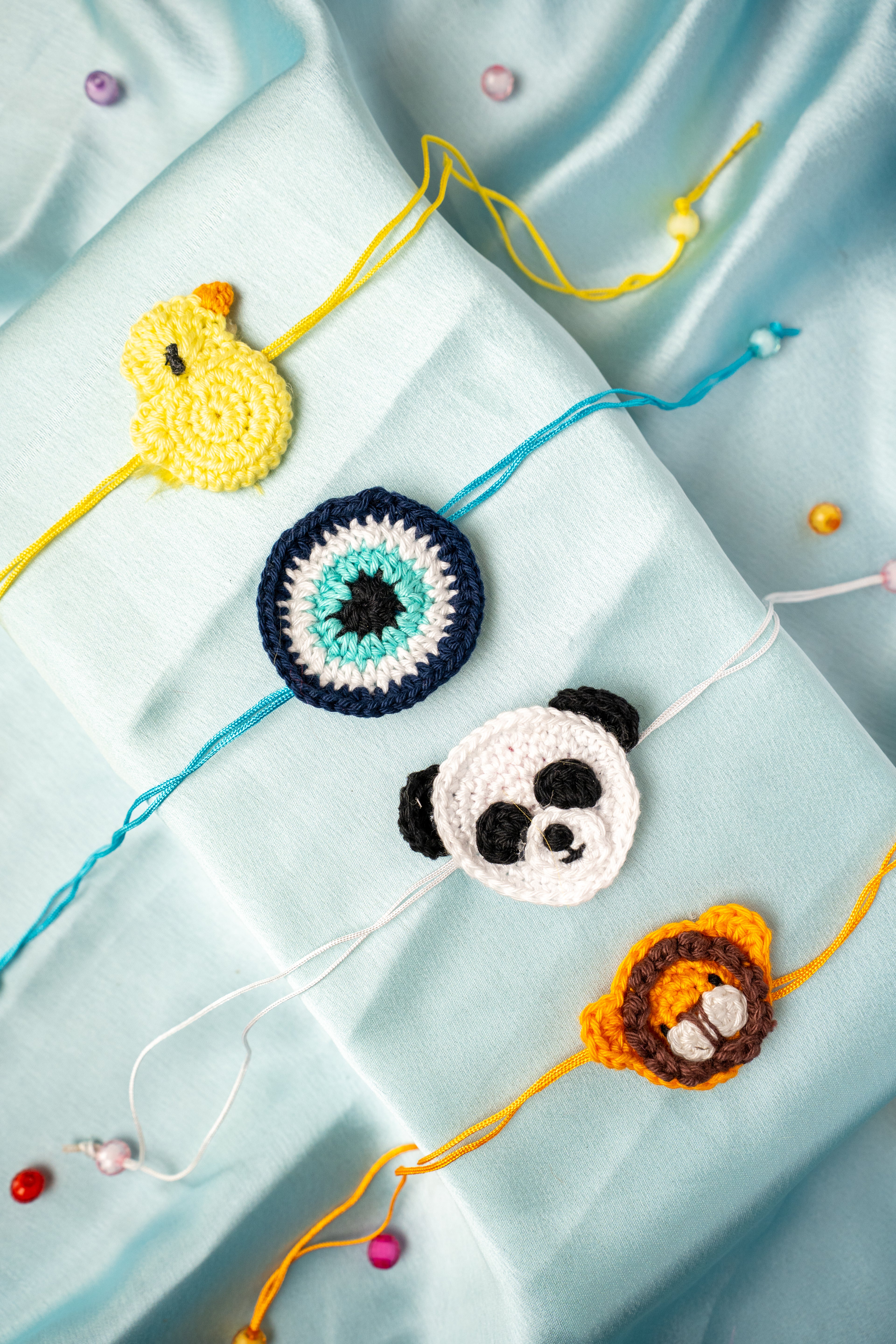 crochet rakhi
