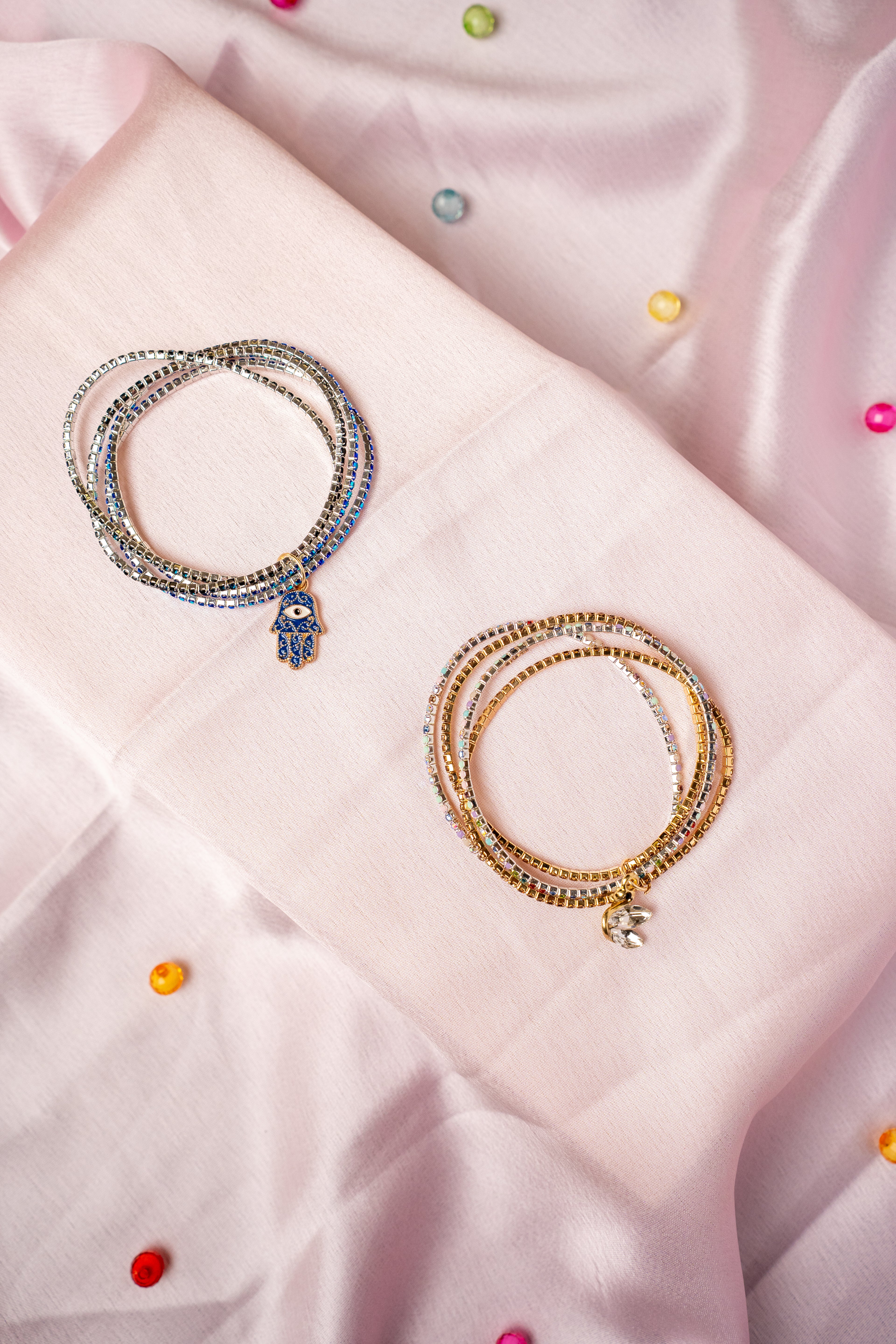 Bracelet adjustable with charm