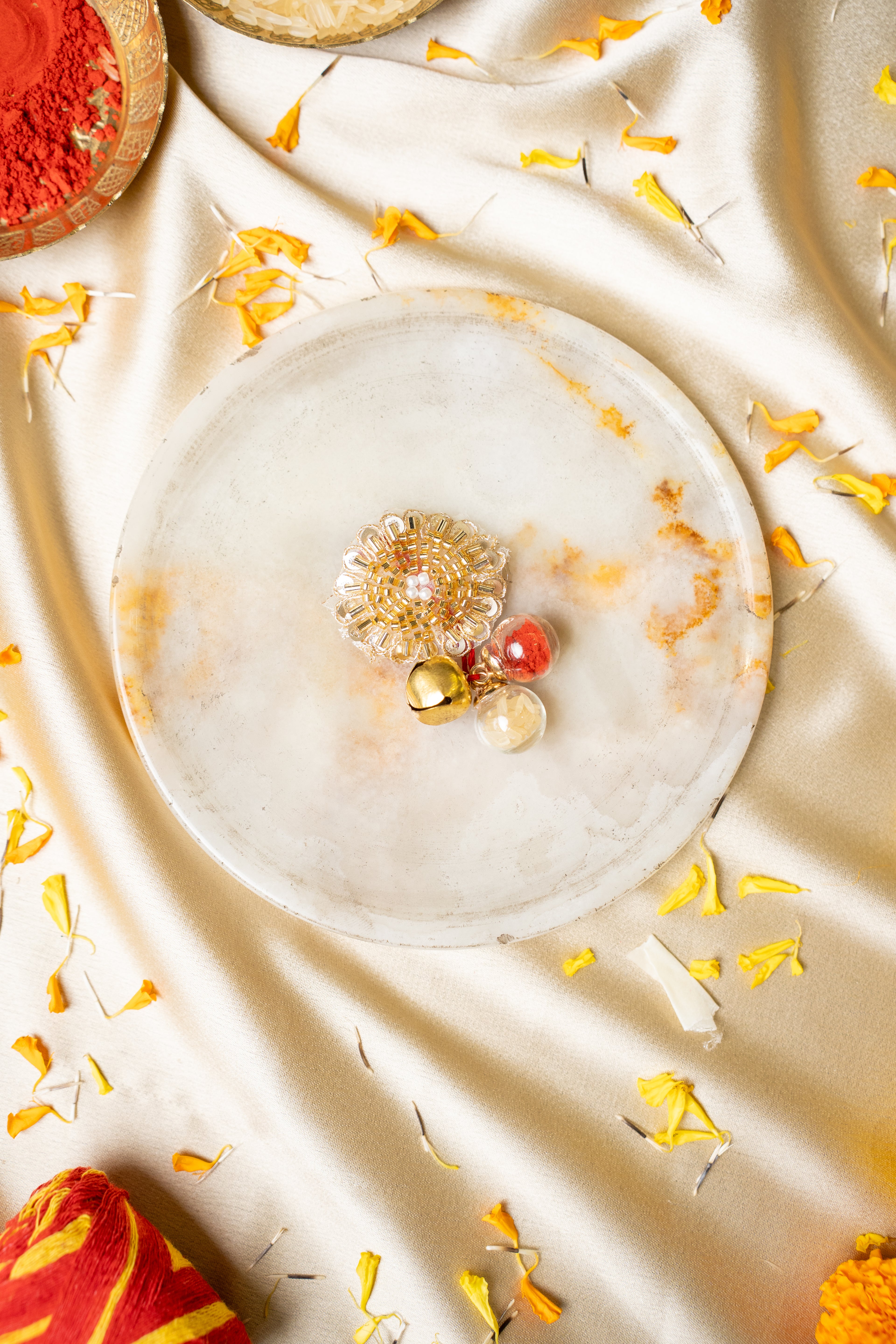 Flower roli chawal