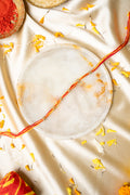 Stone intricate sada rakhi