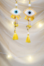 Evil eye patchwork hangings
