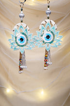 EVIL EYE AND LOTUS HANDWORK HANGINGS