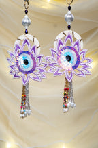 EVIL EYE AND LOTUS HANDWORK HANGINGS