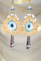 EVIL EYE AND LOTUS HANDWORK HANGINGS