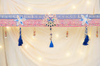 PEACOCK HEAVY BUTTI WITH HEAVY PATTI BANDARWAR