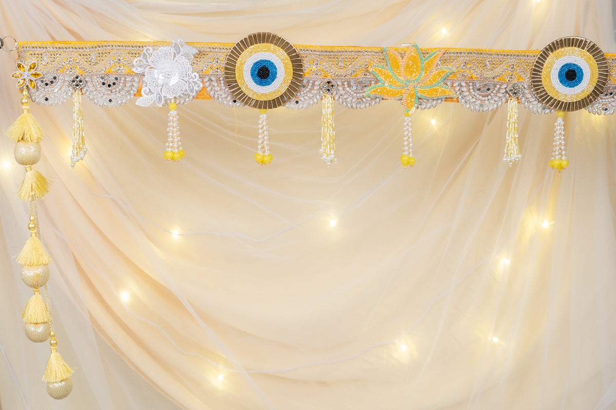 YELLOW EVIL EYE BANDARWAR