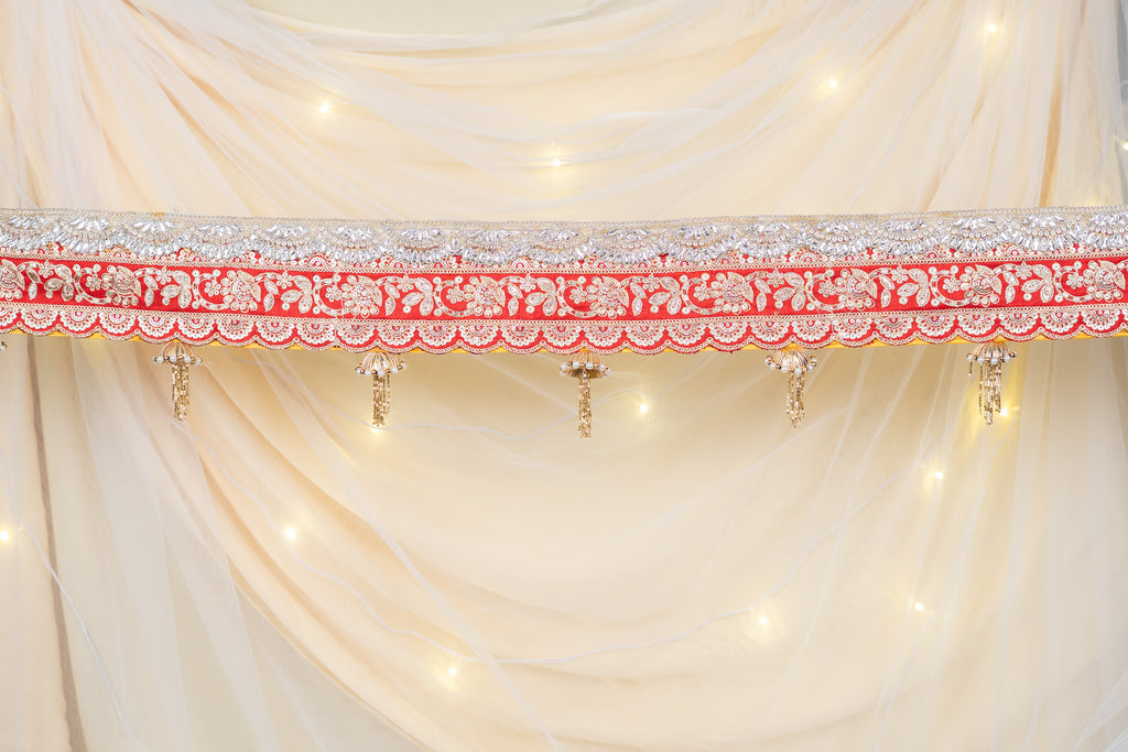 REVERSIBLE JARDOZI WORK BANDARWAR