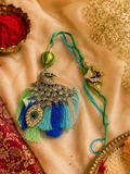 Oxidised peacock set