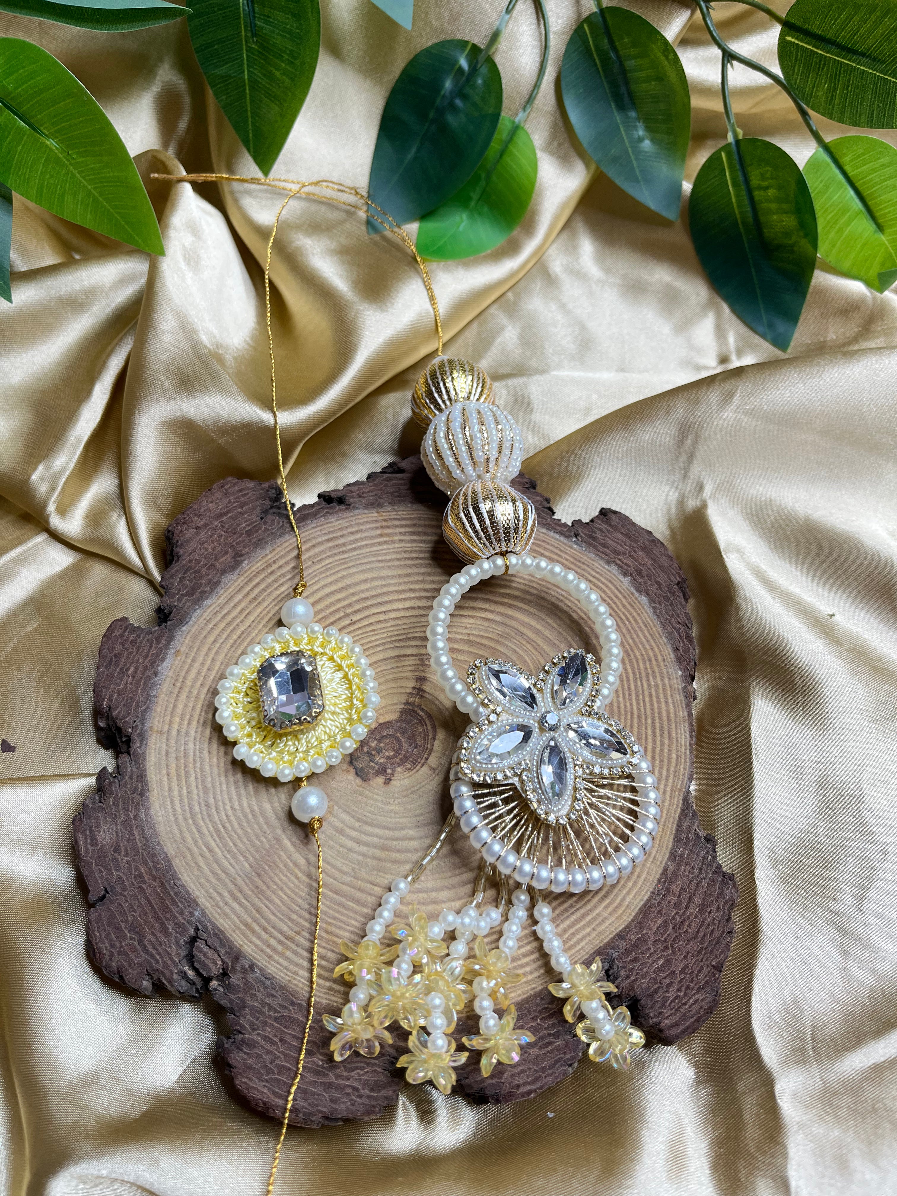 Kundan patchwork set