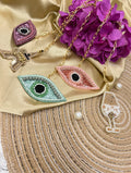 Heavy patchwork bagcharm lumba