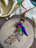 Peacock brooch lumba