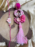 Handpainted floral set