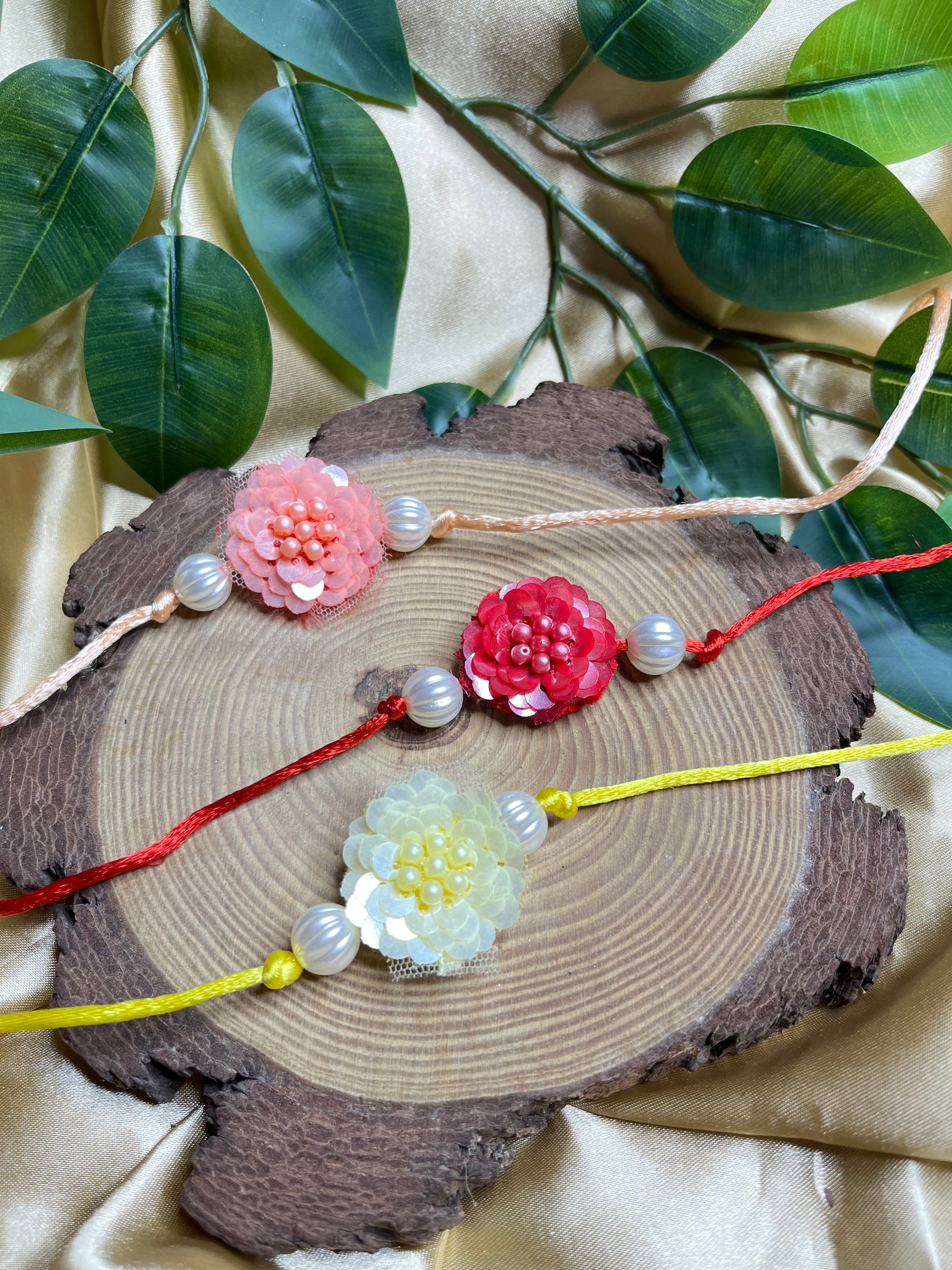 Flower rakhi