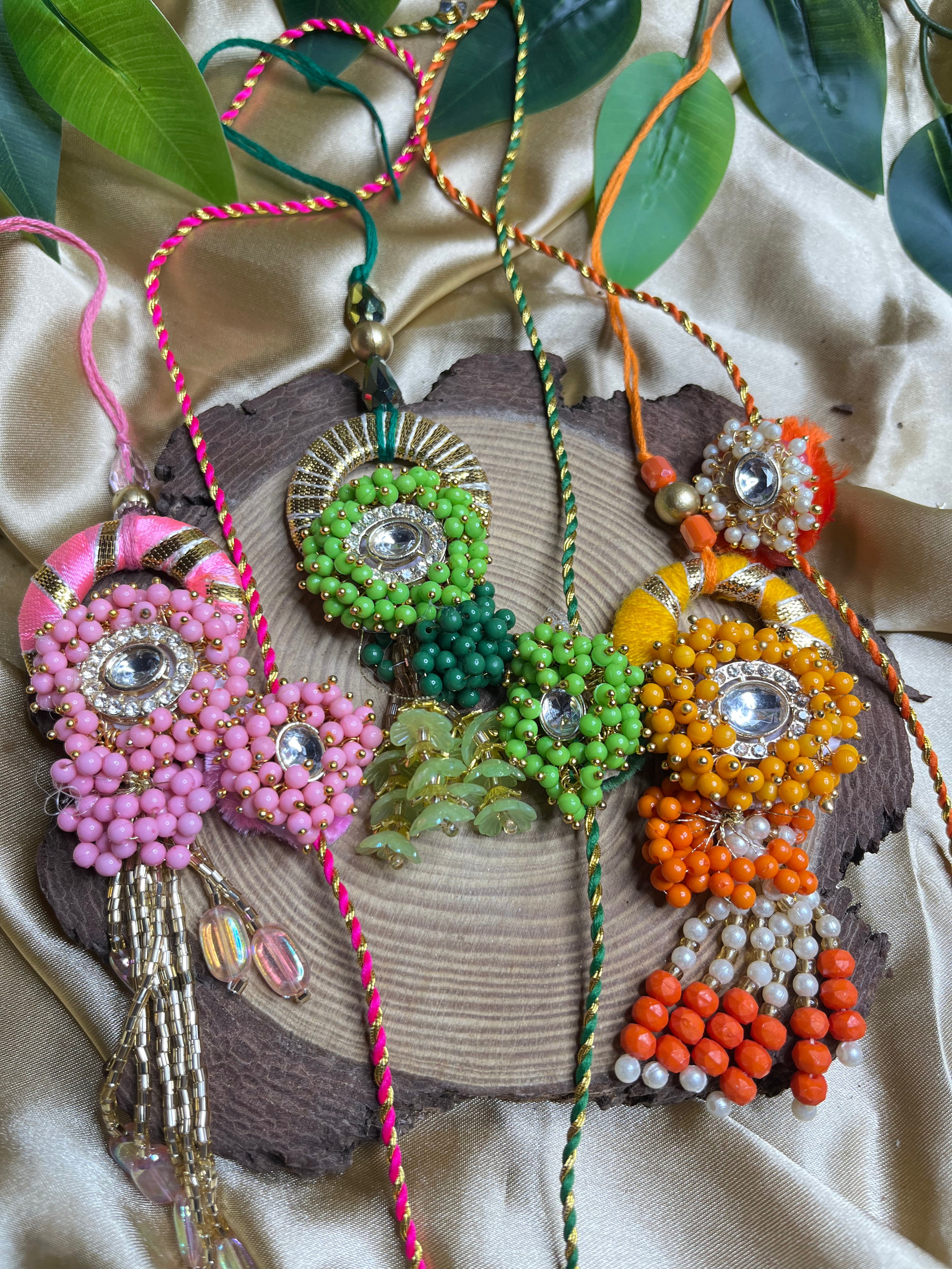 Heavy rakhi set
