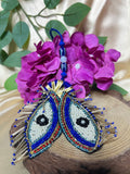 Heavy beadwork earring lumba