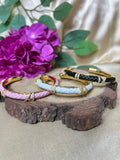 Leather adjustable bracelet