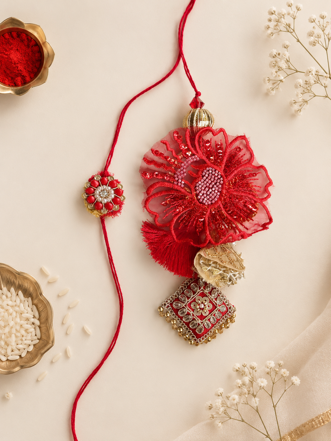 Heavy flower set